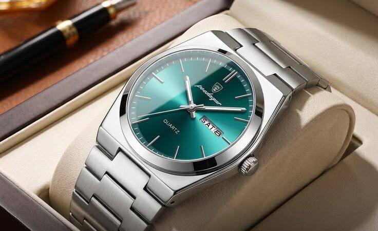 POEDAGAR Luxury Men’s Watch: Style & Functionality in One.
