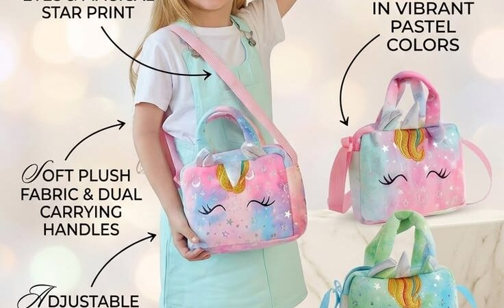 Sweet Unicorn Handbag for Girls | Cute Kids Crossbody Birthday Gift π¦β¨