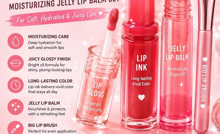 Korean Beauty Lip Ink & Gloss π | Moisturizing Jelly Lip Balm