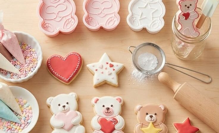 Get ready for the sweetest Valentine’s Day baking project! π©βπ³π These adorable Hug Bear Cookie Cu