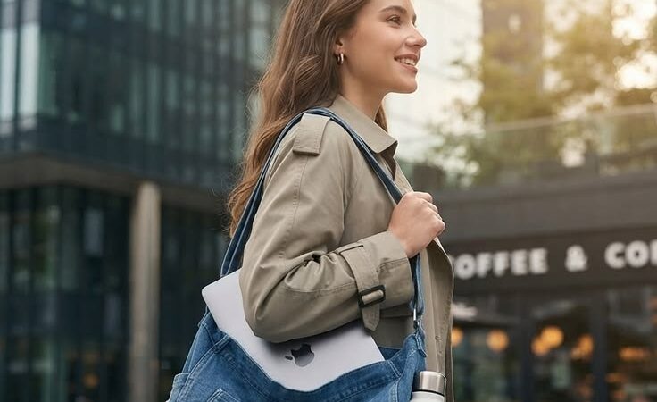 💙 The Ultimate Denim Commuter Bag | Large Capacity 2026 Style
