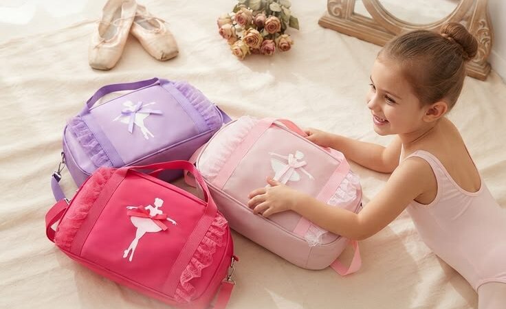 ЁЯОА Dance-Ready & Adorable! Ballerina Lace Duffle Bags (3 Colors)