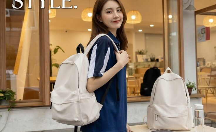 (Benefit-Driven): The Waterproof Backpack That Fits EVERYTHING (Laptop, Books, & More!)