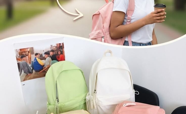 ЁЯМ╕ Aesthetic Alert: The Cutest Pastel Nylon Backpacks for School! ЁЯМ╕