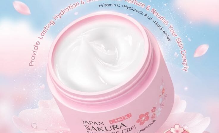LAIKOU Sakura Essence Cream – Reveal Your Glow!