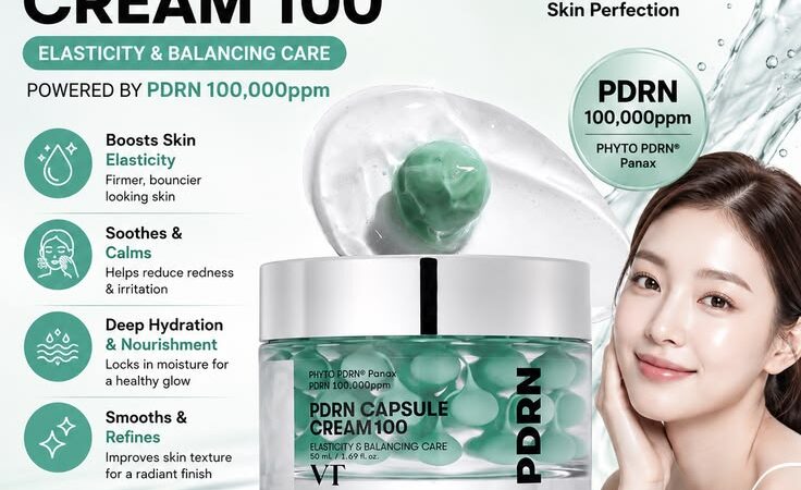 VT COSMETICS PDRN Capsule Cream 100 – Hydrating Korean Skincare
