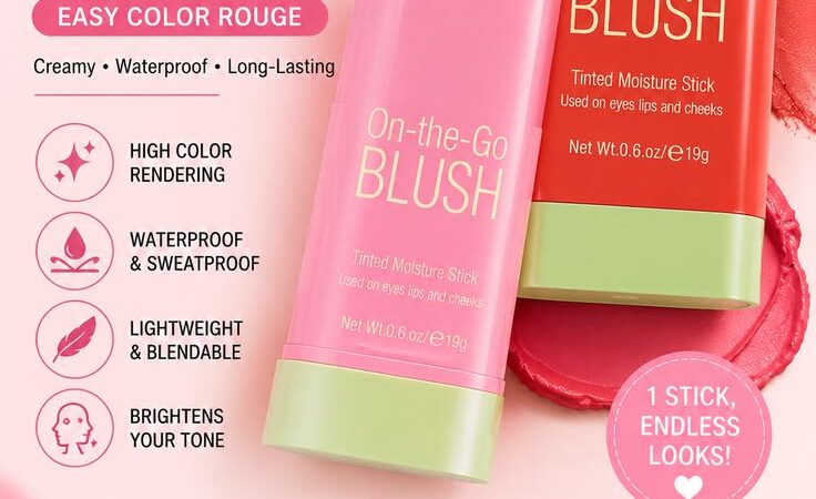Multi-Functional Blush Stick | Creamy Waterproof Makeup