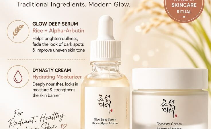 Beauty of Joseon Glow Deep Serum + Dynasty Cream – Korean Skincare Duo