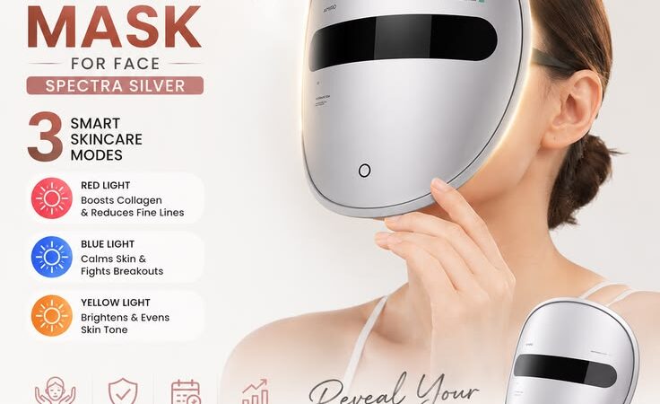 ✨ AMIRO Light Facial Mask – Smart LED Skincare at Home