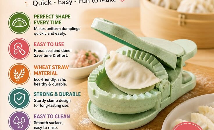 Dumpling Maker Mold | Easy Dumpling Press & Pastry Tool | Up to 52% Off