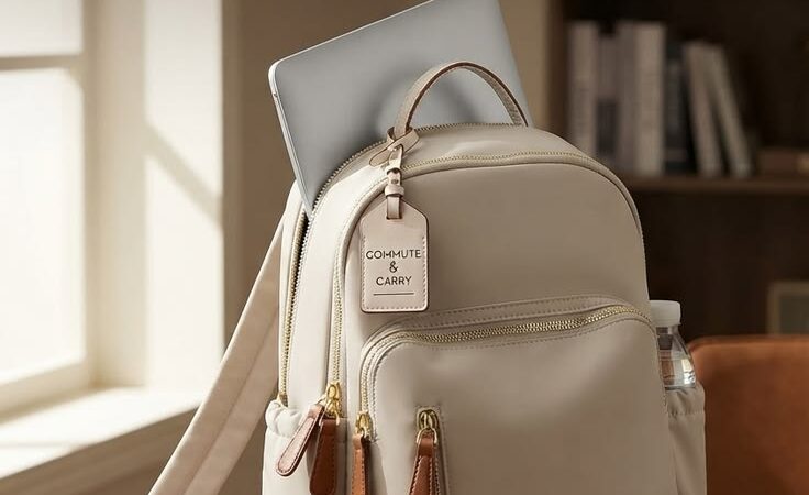 ✨ Upgrade Your Daily Commute: Stylish Waterproof Laptop Backpack! 🎒