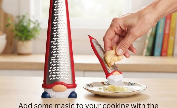 OTOTO Pepito Gnome Grater | Cute Kitchen Gadget & Zester