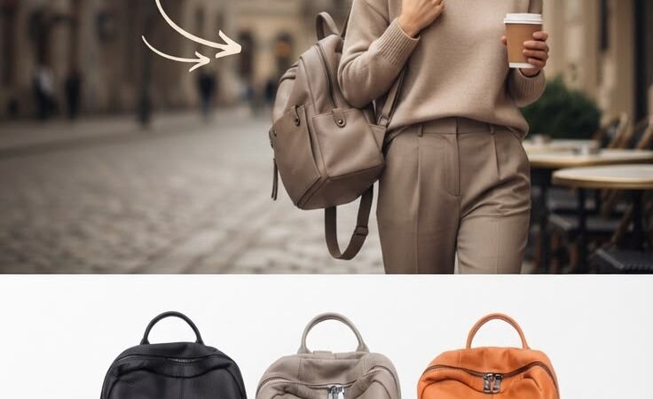 ✨ The Ultimate Everyday Luxury: Soft Genuine Leather Backpacks! 💼