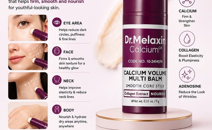Dr.Melaxin Calcium Multi Balm Stick – Korean Collagen Wrinkle Care