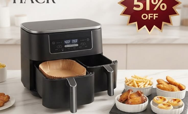 ✨ The Ultimate Kitchen Hack! Disposable Air Fryer Paper Liners | Up to 51% OFF! 🍟