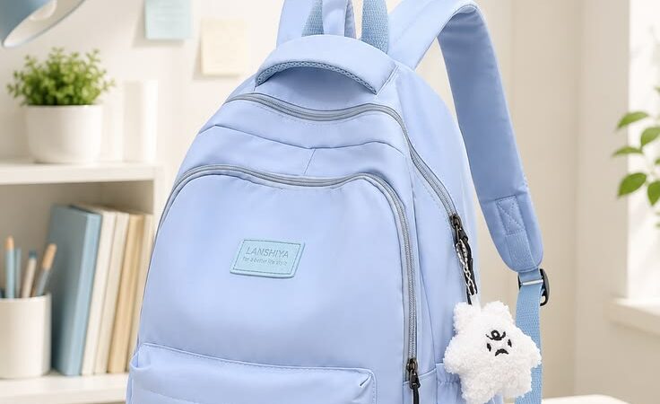 Cute Lightweight Nylon Backpack for Girls