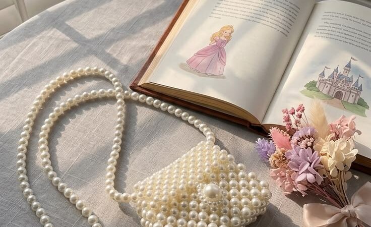 Kawaii Pearl Crossbody Purse for Girls | Princess Coin Wallet ЁЯССтЬи