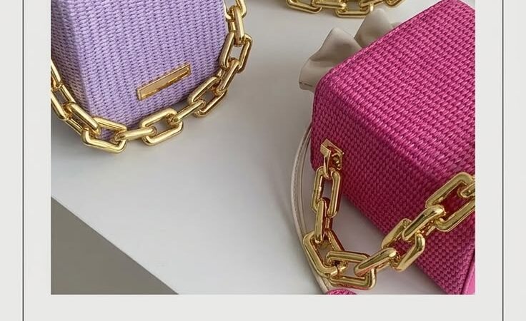 New Fashion Chain Square Bag ✨ Small Crossbody Handbag